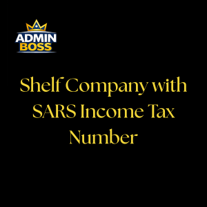 Shelf company with SARS income tax number for sale in South Africa