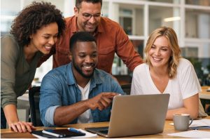 Admin Boss compliance consultants collaborating