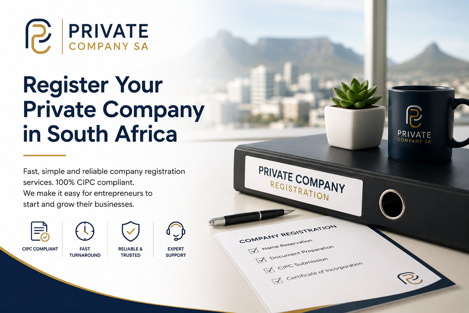 register your company at CIPC in Hluhluwe corporate office