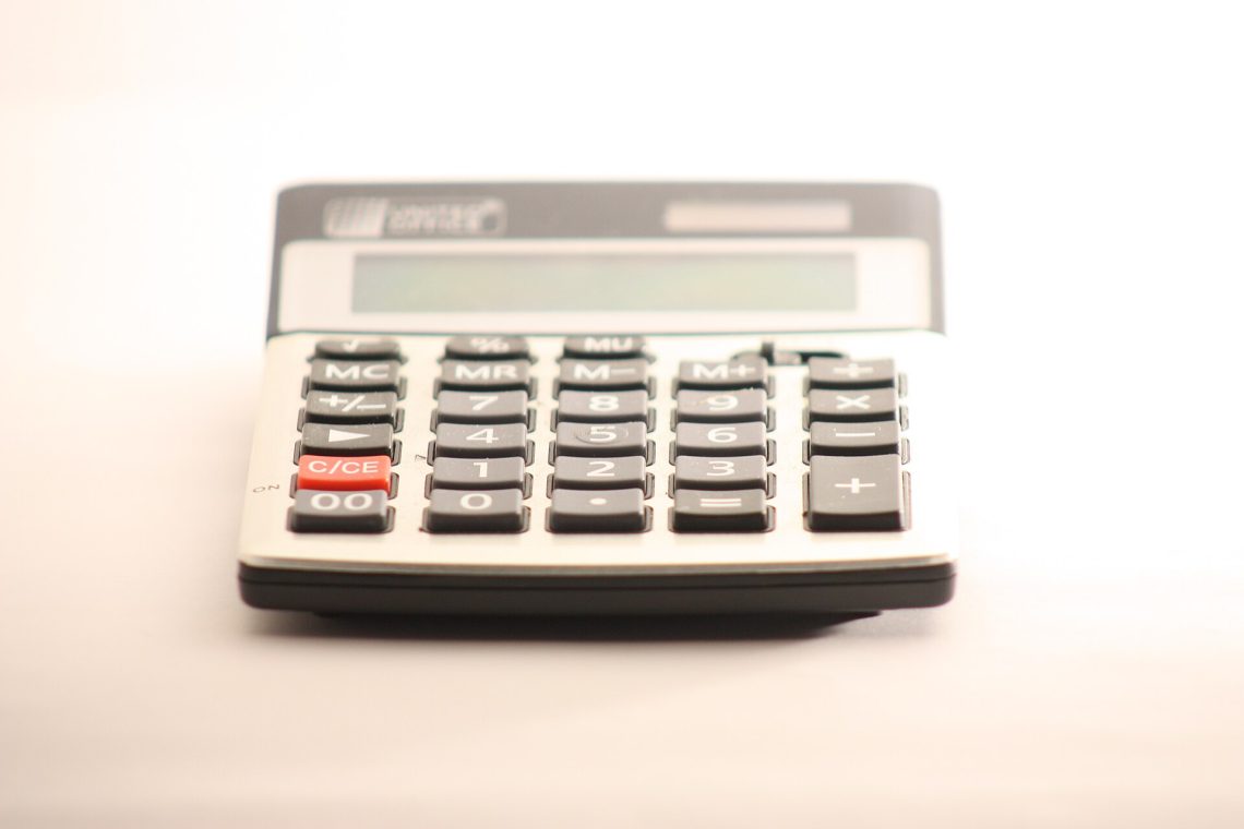 Calculator used for SARS company tax registration and planning in South Africa