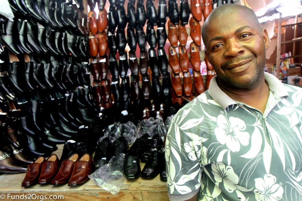 South African small business owner at work